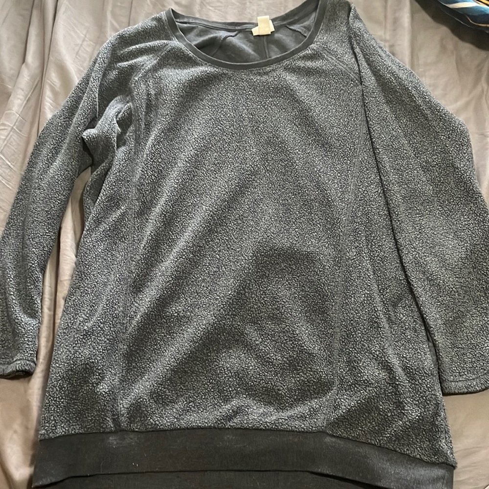 Sweater dress. Size large. Dark grey